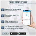 Розумний замок PES Patron Wi-Fi накладний чорний