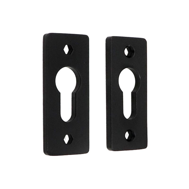 Накладки на серцевину ABARO 75х30х6mm чорний