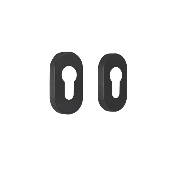 Накладки на серцевину CISA 06093.04 овальні антрацит