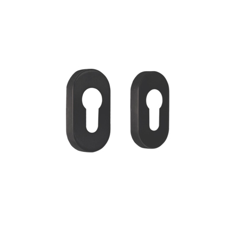 Накладки на серцевину CISA 06093.04 овальні антрацит