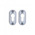 Накладки на серцевину ABARO D02 овальні нержавіюча сталь