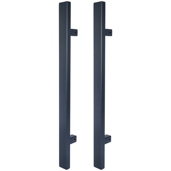 Ручки скоби ABARO Sydney 90° L:400 X:200 W:40*20mm SS 304 антрацит RAL 7016 (комплект)