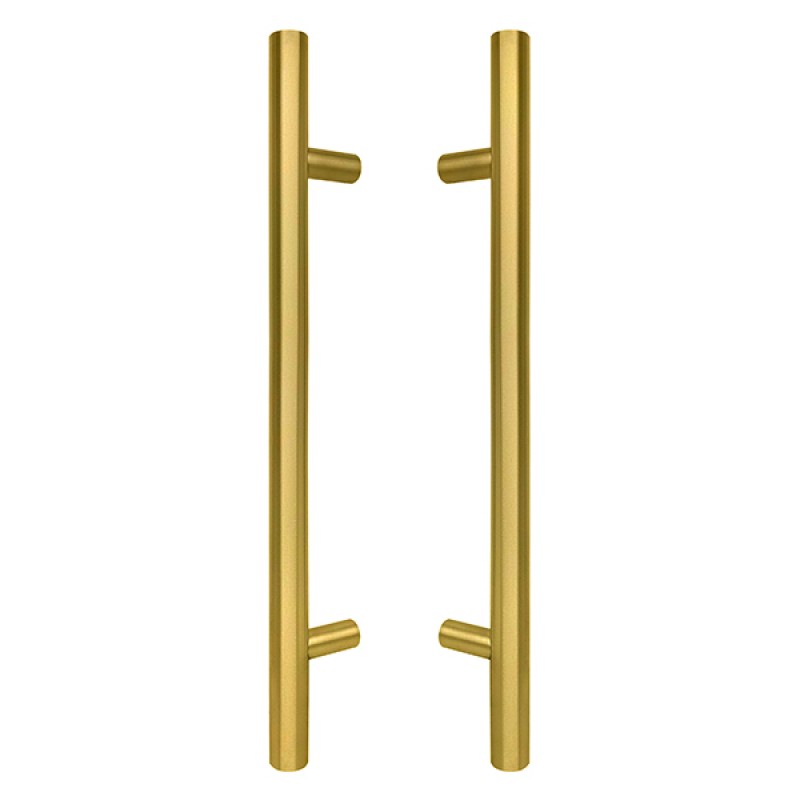 Ручки скоби ABARO Bali 90° L:600 X:400 D:32mm SS 304 золото PVD (комплект)