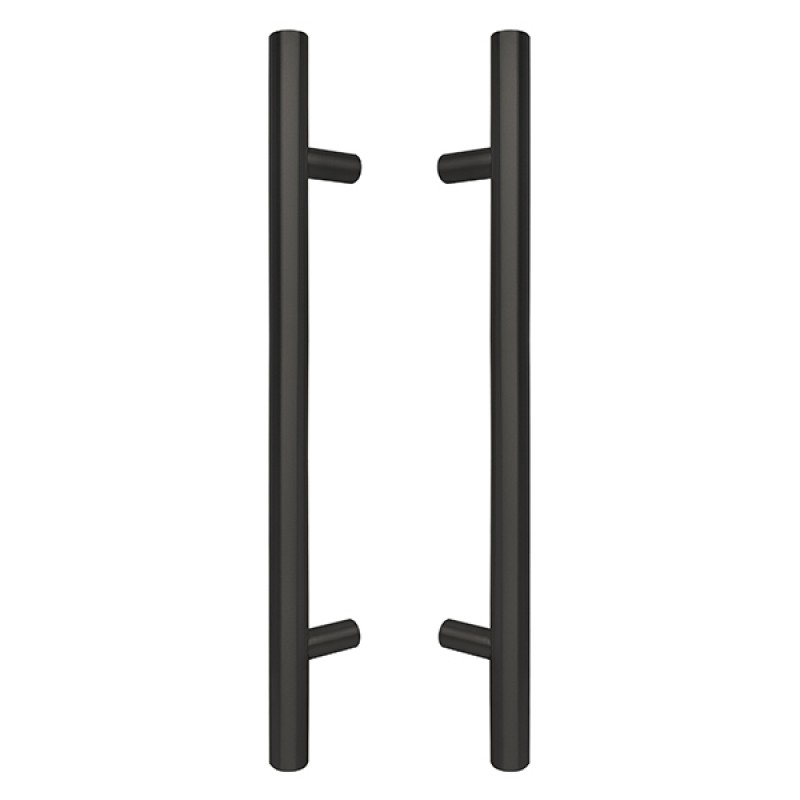 Ручки скоби ABARO Bali 90° L:1000 X:800 D:32mm SS 304 чорний RAL 9005 (комплект)