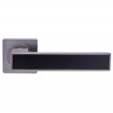 Ручки на розеті GAVROCHE Magnium AL-A1 MBN/BLACK графіт/чорний