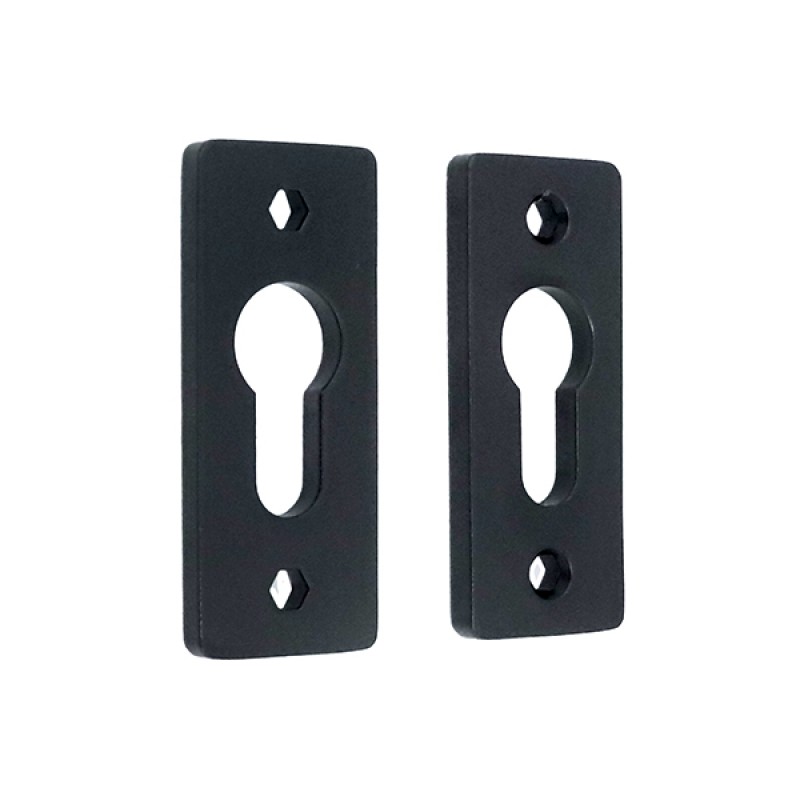 Накладки на серцевину ABARO 75х30х6mm антрацит