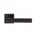 Ручки на розеті GAVROCHE Thorium (Z25) BLACK чорний