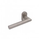 Ручки на розеті CISA PL Angle овальна розета 07070.82 нержавіюча сталь