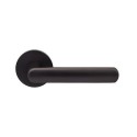 Ручки на розеті GAVROCHE Thallium (Z33) BLACK чорний