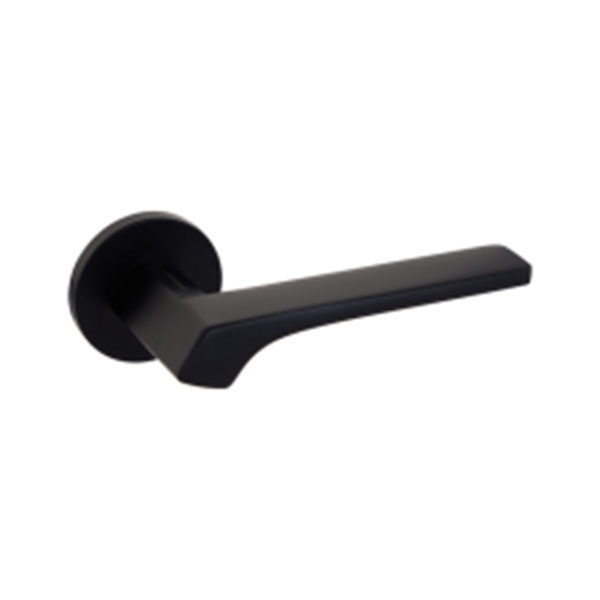 Ручки на розеті GAVROCHE Radium AL-A33 Black
