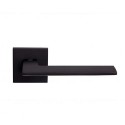 Ручки на розеті GAVROCHE Scandium AL-A3 Black чорний