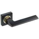 Ручки на розеті GAVROCHE Scandium AL-A1 ORB/PB чорний з патиною/золото