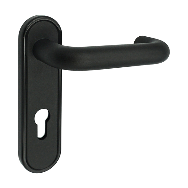 Ручка протипожежна на планці CISA 07076.26 для врізної антипаніки натискна одностороння 72 мм