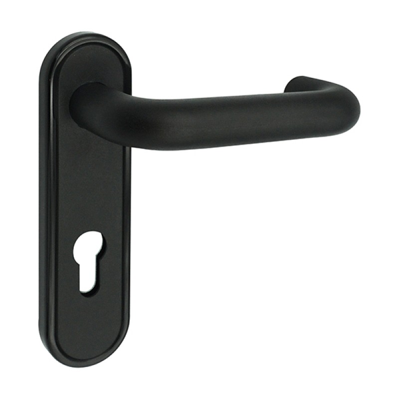 Ручка протипожежна на планці CISA 07076.26 для врізної антипаніки натискна одностороння 72 мм