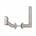 Ручки на планці ABARO Monaco FM фіксована-натискна нержавіюча сталь