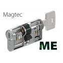 Циліндр ABUS MAGTEC 2500 ME (модульний) ключ-ключ сатиновий нікель