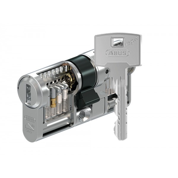 Циліндр ABUS MAGTEC 2500 ME (модульний) ключ-ключ сатиновий нікель