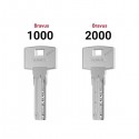 Циліндр ABUS Bravus 1000 MX ключ-ключ