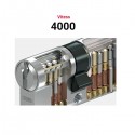 Циліндр ABUS Vitess 4000 MX (модульний) ключ-ключ сатиновий нікель