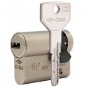 Циліндр половинка CISA ASIX P8 PRO 40 (30*10) нікель матовий 2+1 ключ