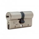 Циліндр CISA AP4 S 60 (30*30) нікель матовий 3 ключі