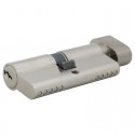 Циліндр CISA C2000 60T (30*30T) нікель матовий 3 ключі