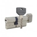 Циліндр CISA ASIX P8 60T (30*30T) нікель матовий 3 ключі