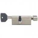 Циліндр CISA ASIX P8 60T (30*30T) нікель матовий 3 ключі