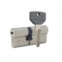 Циліндр CISA ASIX P8 60 (30*30) нікель матовий 3 ключі