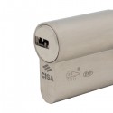 Циліндр CISA ASIX P8 60 (30*30) нікель матовий 3 ключі