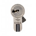 Циліндр CISA AP4 S 60T (30*30T) нікель матовий 3 ключі
