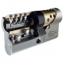 Циліндр CISA RX ключ-ключ (модульний) нікель матовий 3 ключі