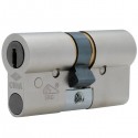 Циліндр CISA RX ключ-ключ (модульний) нікель матовий 3 ключі