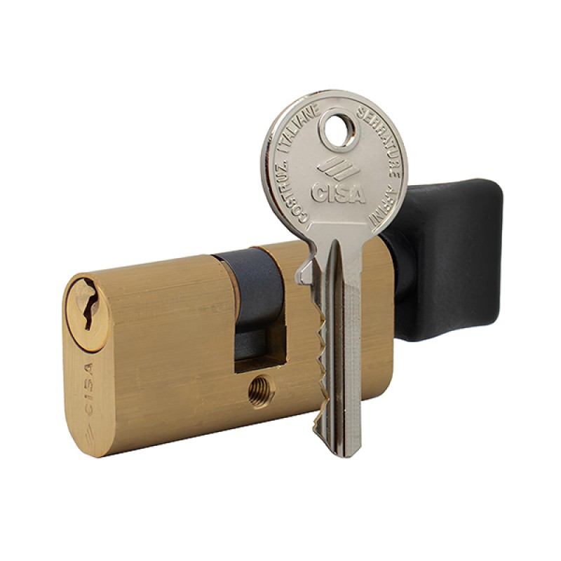 Циліндр CISA Oval 08230 ключ-вороток овальний для електромех. замків