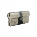 Циліндр CISA C3000S ключ-ключ (модульний) нікель матовий 3 ключі