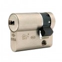Циліндр половинка CISA AP4 S 40 (30*10) нікель матовий 3 ключі