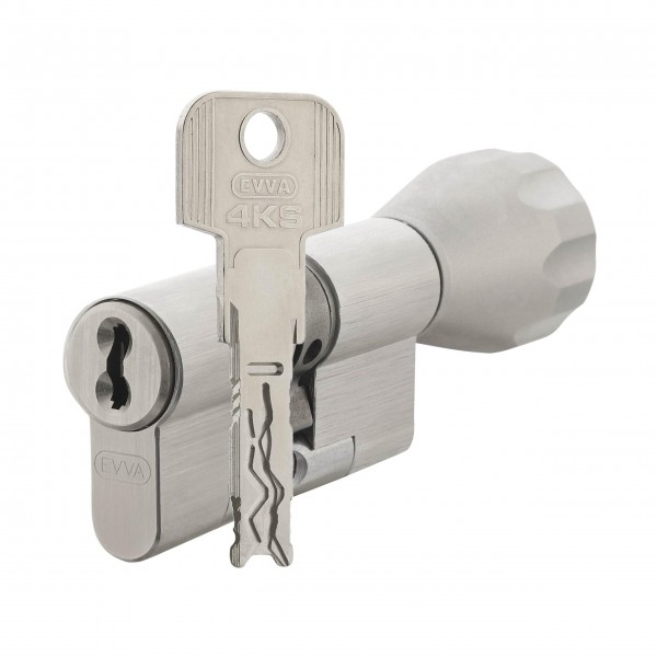 Циліндр EVVA 4KS ключ-вороток – High Security 6 рівень