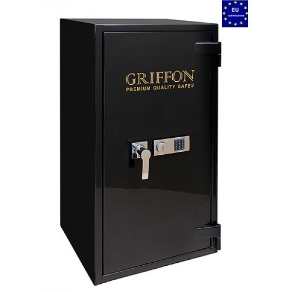 Сейф зламостійкий GRIFFON CLE III.125.E COMBI GLOSS BLACK