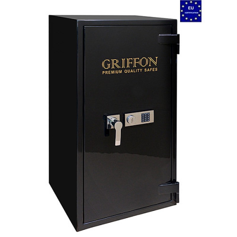 Сейф зламостійкий GRIFFON CLE III.125.E COMBI GLOSS BLACK