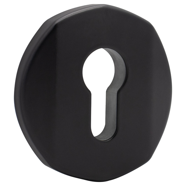Накладка на серцевину CISA 07076.70 для врізної антипаніки кругла чорний