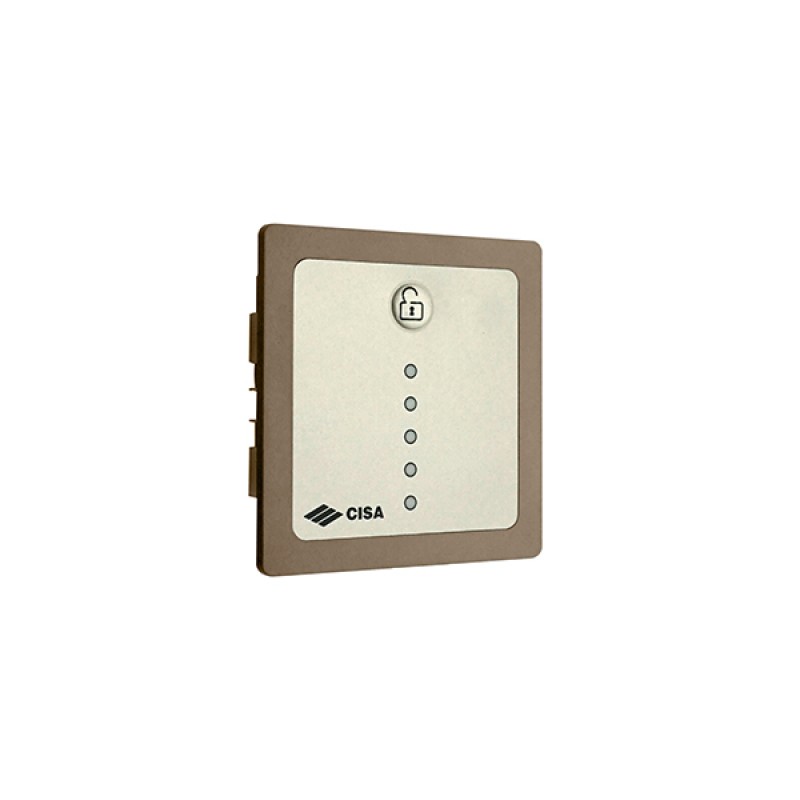 Внутрішня кнопка CISA 06525.51.0.L7 для замків серії MyEvo сірий