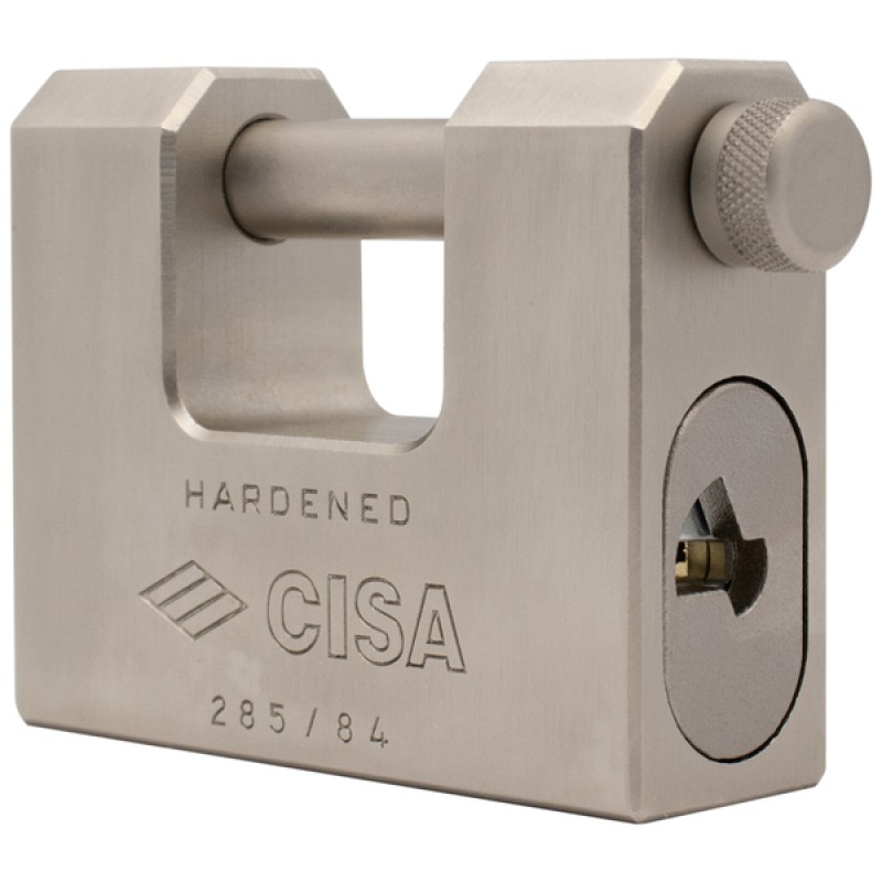 Замок навісний CISA 2855P.84 (84 мм, 2 ключа AP4 S)