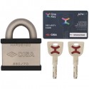 Замок навісний CISA 2805P.70 (70 мм, 2 ключа AP4 S)