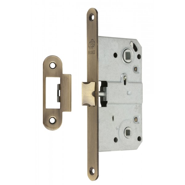 Механізм замка GAVROCHE GR90 WC (BS50*90мм) метал.язичок AB бронза