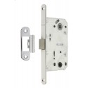 Механізм замка GAVROCHE GR96-K WC (BS50*96мм) пласт.язичок CP хром