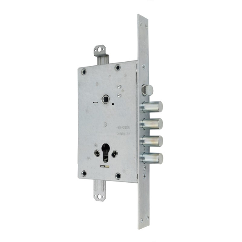 Механізм замка CISA 56425 (BS67,5 мм) хром матовий