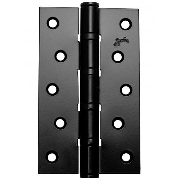 Завіса універсальна посилена розбірна 125x75x3mm BLACK Чорний