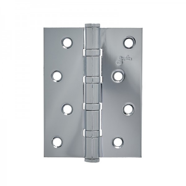  Завіса врізна універсальна 100x75x2,5mm 4BB CP Хром