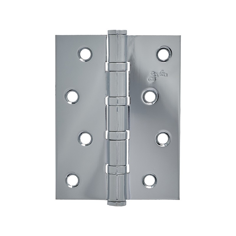  Завіса врізна універсальна 100x75x2,5mm 4BB CP Хром