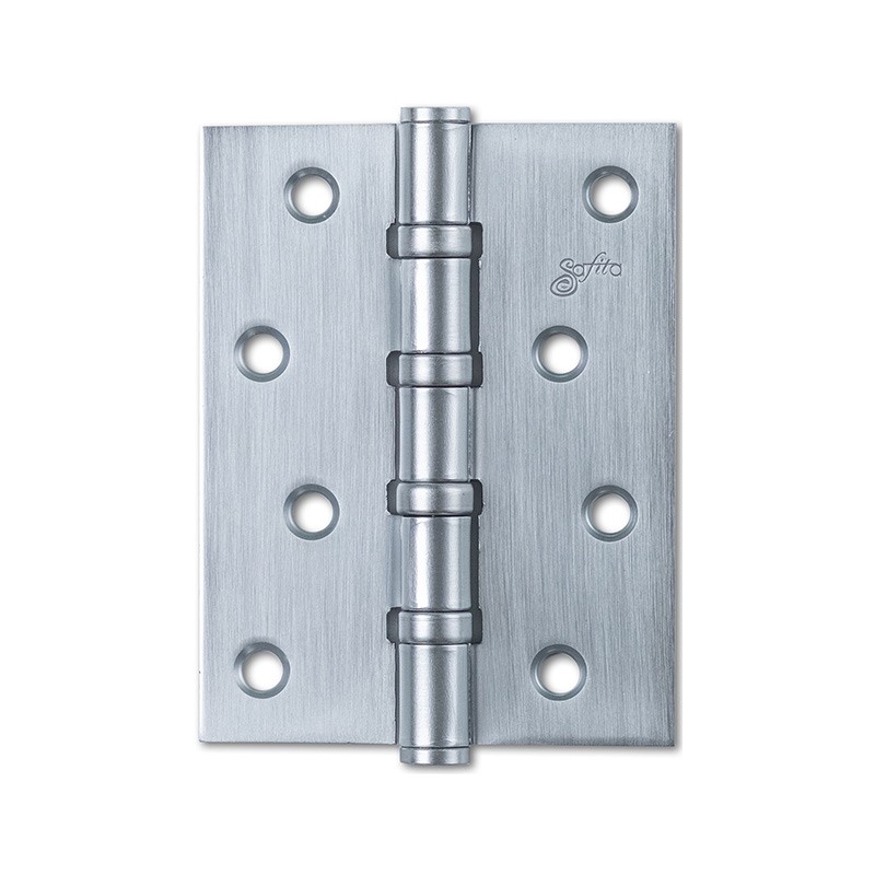 Завіса врізна універсальна 100x75x2,5mm 4BB MSC Матовий хром